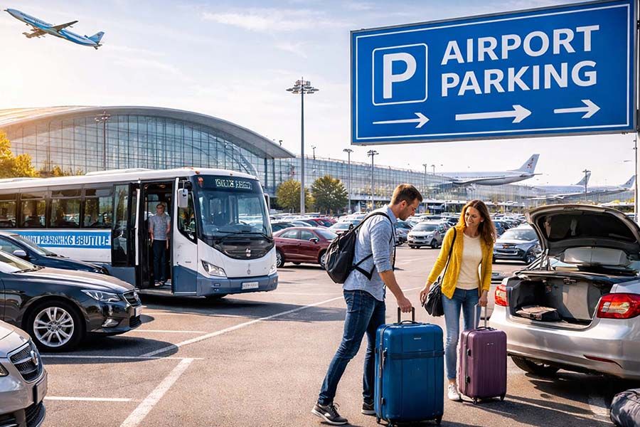 Parking na aerodromu – više od mesta za auto